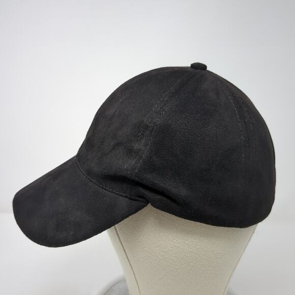 William B Slideback Baseball Cap Black One Size Adjustable Outdoor Blank Poly - Picture 3 of 9